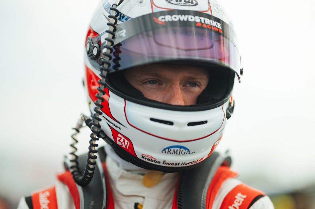 Malthe Jakobsen er klar til sprintrace på Road America
(Foto: Fred Hardy)